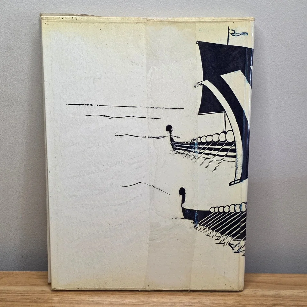 1962 Lagordan Yearbook Winfield High School‎ Viking Ship Cover